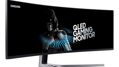 „Samsung CHG90 QLED“ monitorius