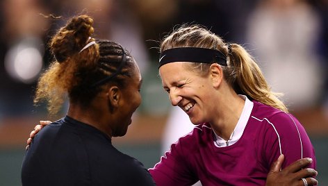 Serena Williams ir Viktoria Azarenka