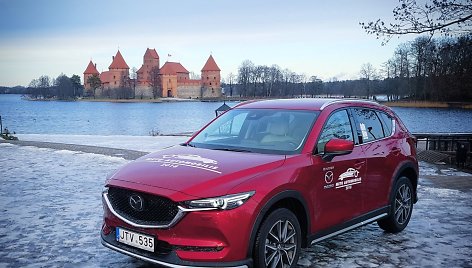 Lietuvos metų automobilis „Mazda CX-5“ Trakuose