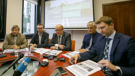 Miesto valdžios spaudos konferencija