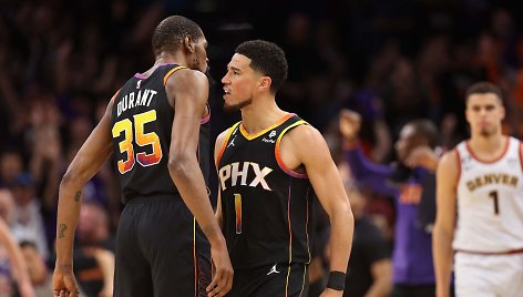 „Phoenix Suns“ duetas: Kevinas Durantas ir Devinas Bookeris