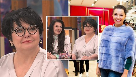 Milisandra Radzevičienė su mama