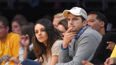 Mila Kunis ir Ashtonas Kutcheris