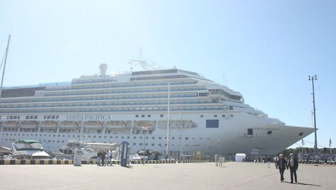 Klaipėdoje trečiadienį vie&scaron;intis kruizinis laivas &bdquo;Costa Pacifica&ldquo; atplukdė per 3 tūkst. turistų.