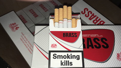 Sulaikyta cigarečių kontrabanda