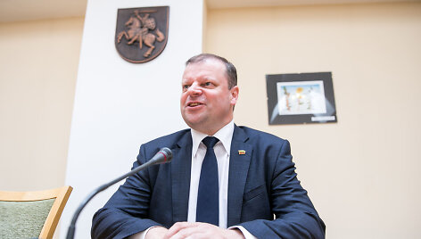 Gabrielius Landsbergis ir Saulius Skvernelis