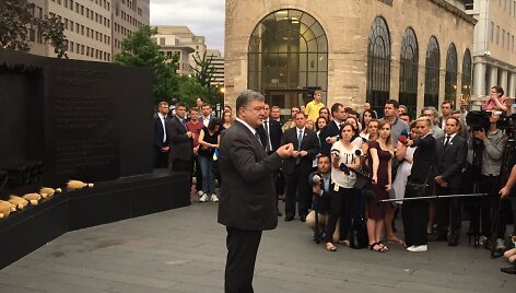 P.Poro&scaron;enka dar pirmadienį atvyko į Va&scaron;ingtoną