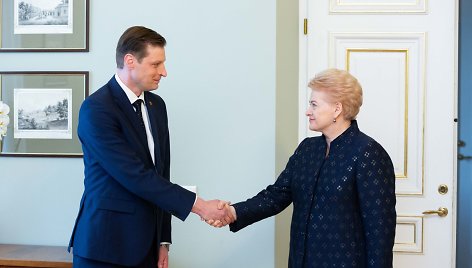 Kęstutis Mažeika ir Dalia Grybauskaitė