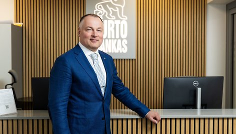 Turto banko direktorius Gintaras Makšimas