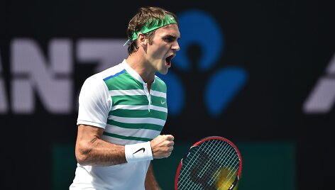 Rogeris Federeris prie&scaron; Toma&scaron;ą Berdychą