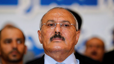 Buvęs Jemeno prezidentas Ali Abdullah Salehas