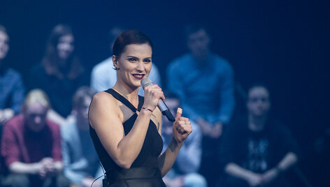 Jurgos &Scaron;eduikytės albumo &bdquo;Not Perfect&ldquo; pristatymas
