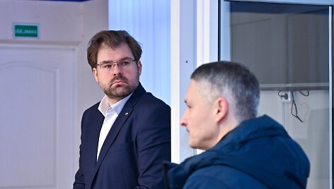 Kristijonas Barto&scaron;evičius teisme Panevėžyje / Paulius Židonis / BNS nuotr.