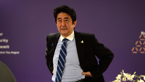 Japonijos ministras pirmininkas Shinzo Abe