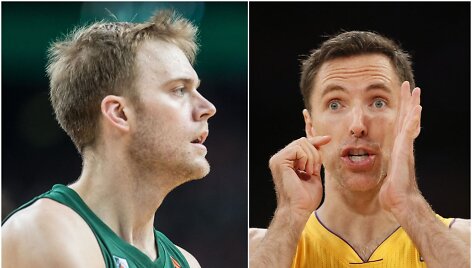 Nate'as Woltersas nuo jaunystės žavėjosi Steve'u Nashu.