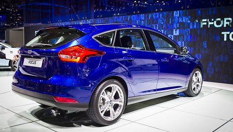 Atnaujinto „Ford Focus“ premjera Ženevos automobilų parodoje