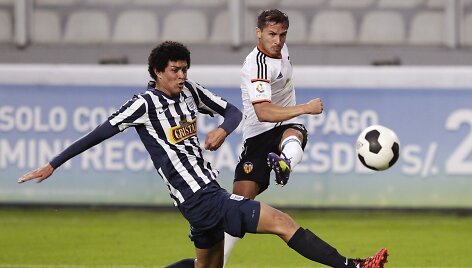 &bdquo;Alianza&ldquo; ir &bdquo;Valencia&ldquo; mačo akimirka