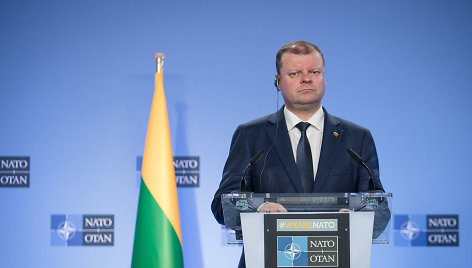 S.Skvernelis susitiko su NATO generaliniu sekretoriumi Jensu Stoltenbergu