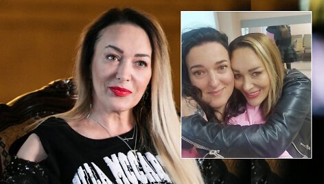 Džordana Butkutė su seserimi Andželita
