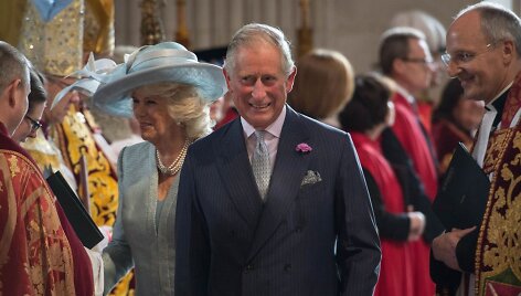 Princas Charlesas ir Kornvalio hercogienė Camilla