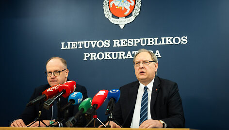  Spaudos konferencija apie ikiteisminį tyrimą dėl korupcinių veikų, susijusių su Valstybinės augalininkystės tarnybos veikla