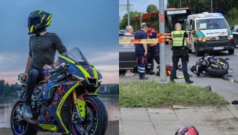 Avarijoje žuvęs motociklininkas – socialinių tinklų žvaigždė