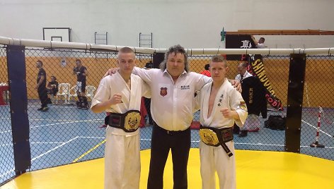 Baltromejus Markovkis, R.Gilles ir Ovidijus Antanaitis