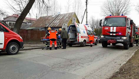 Gaisras Panevėžyje
