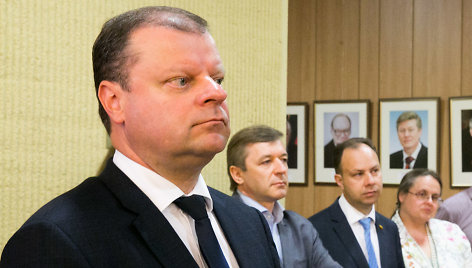 Saulius Skvernelis, Ramūnas Karbauskis, Aurelijus Veryga, Agnė Širinskienė