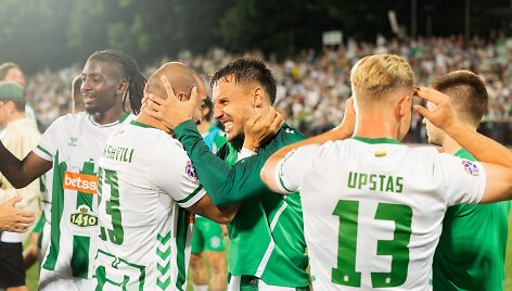 UEFA Konferencijų lygos rungtynės: Vilniaus &bdquo;Žalgiris&ldquo; &ndash; Tbilisio &bdquo;Dinamo&ldquo;