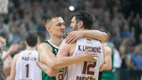 Paulius Jankūnas ir K&scaron;i&scaron;tof Lavrinovičius