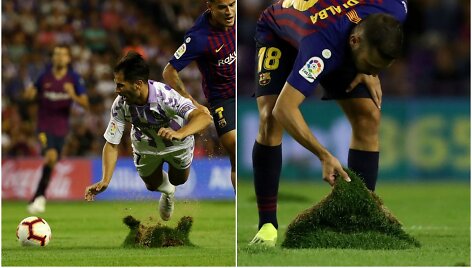 Veja iro Valjadolido stadione per rungtynes su &bdquo;Barcelona&ldquo;.