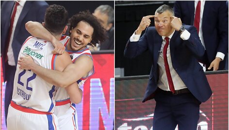 &bdquo;Anadolu Efes&ldquo; krep&scaron;ininkai sutrukdė &Scaron;arūnui Jasikevičiui jau per pirmą sezoną prie Barselonos komandos vairo užkopti į pačią Eurolygos vir&scaron;ūnę.
