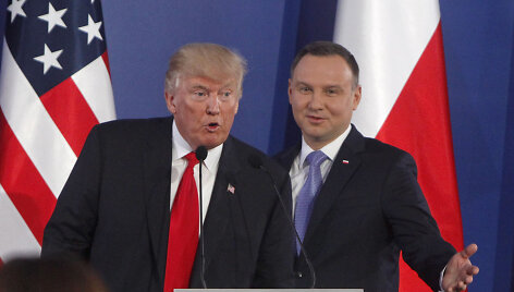 Donaldas Trumpas ir Andrzejus Duda