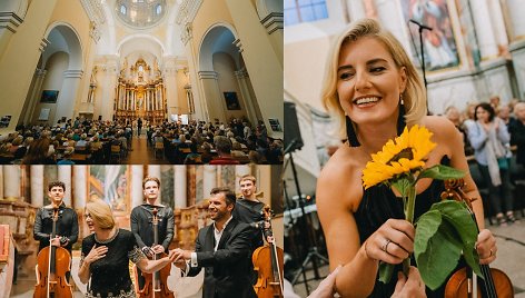 NIKO ir Renatos Marcinkutės-Lesieur koncertas Vilniaus Šv. Kazimiero bažnyčioje