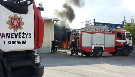 Gaisro vietoje