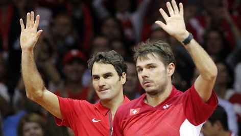 Rogeris Federeris ir Stanislas Wawrinka