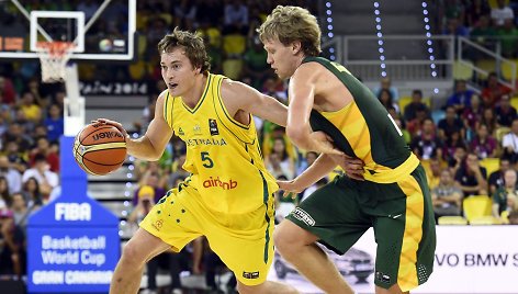 Rynas Broekhoffas ir Mindaugas Kuzminskas