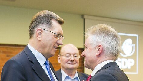 Algirdas Butkevičius, Česlovas Jur&scaron;ėnas ir Algirdas Sysas