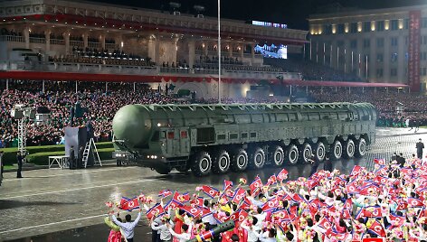 &bdquo;Hwasong-20&ldquo; tarpžemyninės balistinės raketos sistema