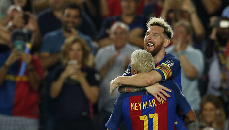 Lionelis Messi įmu&scaron;ė tris įvarčius, Neymaras atliko 4 rez. perdavimus