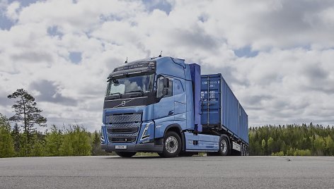 „Volvo Trucks“ pristato naują nulinės emisijos sunkvežimį