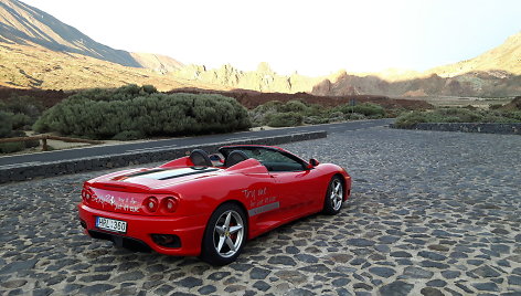 „Ferrari F360“ Tenerifėje