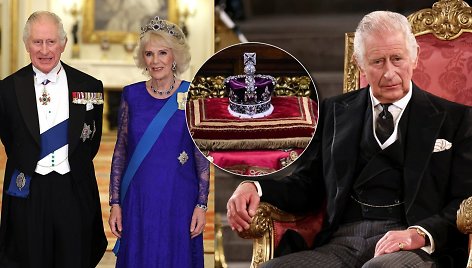 Karalius Charlesas III ir karalienė konsortė Camilla