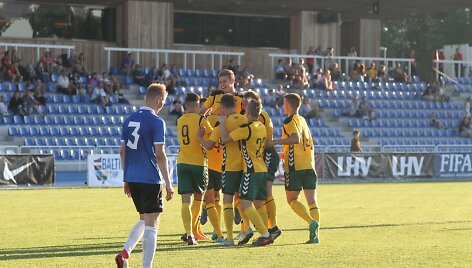 Baltijos taurė: Estija U-21 &ndash; Lietuva U-21