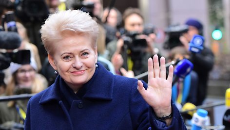 Dalia Grybauskaitė Briuselyje