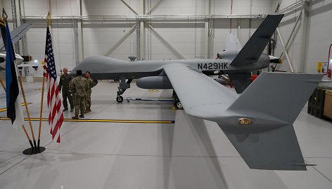 Bepilotis orlaivis „MQ-9 Reaper“ angare Estijoje