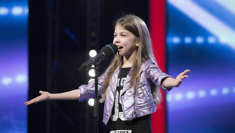 &bdquo;Lietuvos talentų&ldquo; dalyvė Sofija