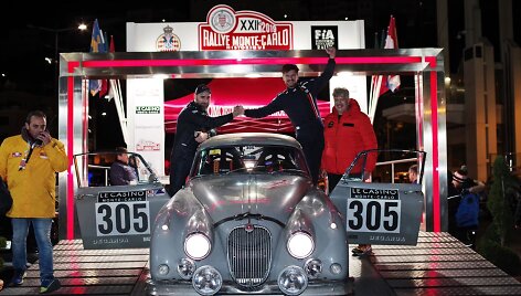 &bdquo;Flameris Racing&ldquo; komandos fini&scaron;as istoriniame Monte Karlo ralyje