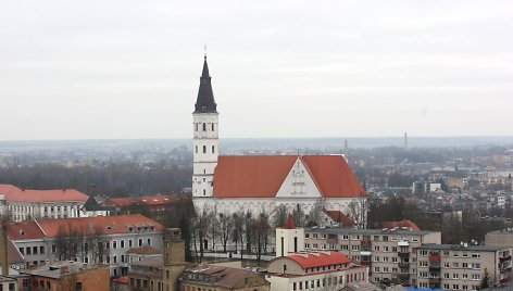 Šiaulių panorama nuo „Šiaulių“ viešbučio stogo